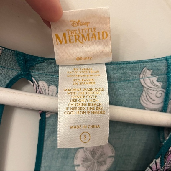 Her Universe Torrid Ariel Seashell Romper - Picture 3 of 14